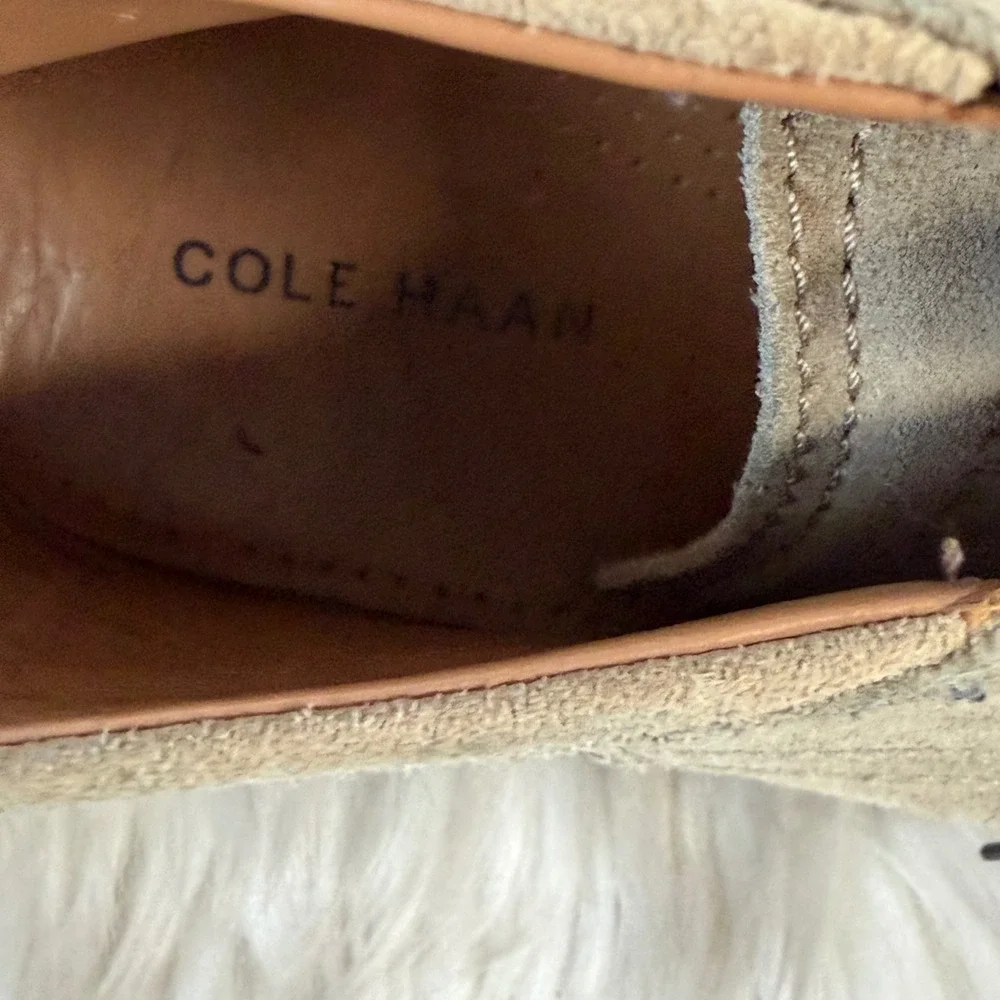 Cole Haan Mens Tan Suede Chukka Boots C23872 Size 10.5 M
